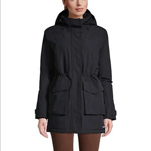 Lands’ End Squall Waterproof Insulated Parka with Hood